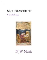 A Cradle Song SATB choral sheet music cover